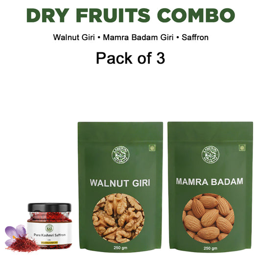 Dry Fruits & Saffron Pack of 3