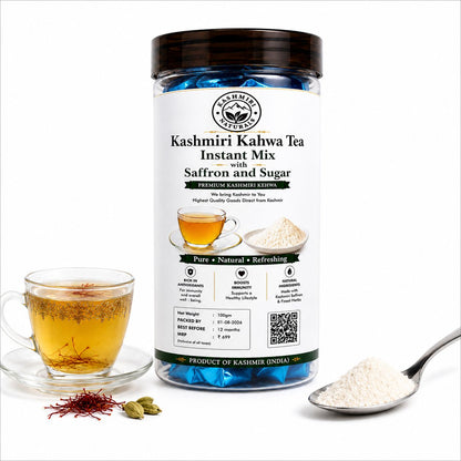 Kashmiri Kahwa Tea Instant Mix with Saffron and Sugar
