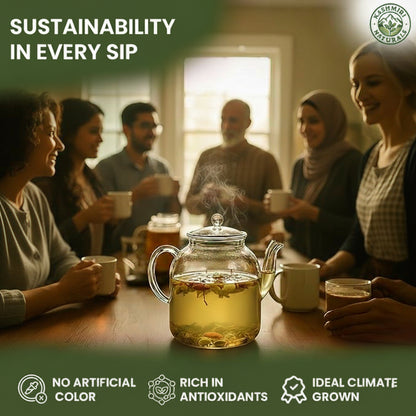 Traditional Kashmiri Kahwa Tea Raw with Saffron