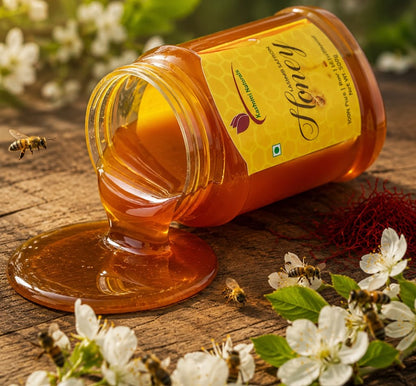 Kashmiri Saffron Honey