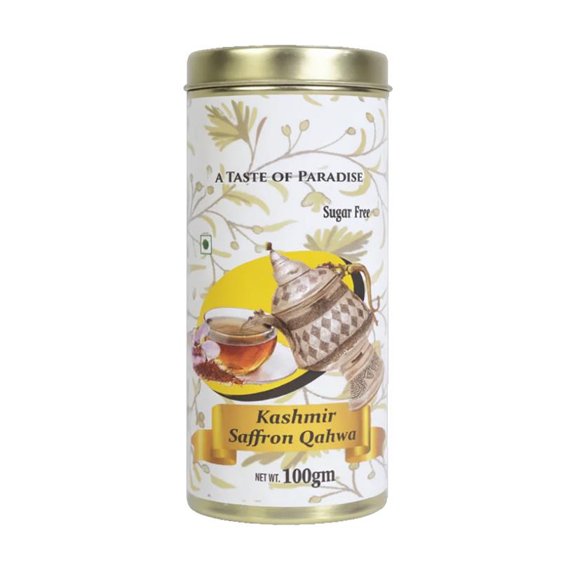Traditional Kashmiri Kahwa Tea Raw with Saffron