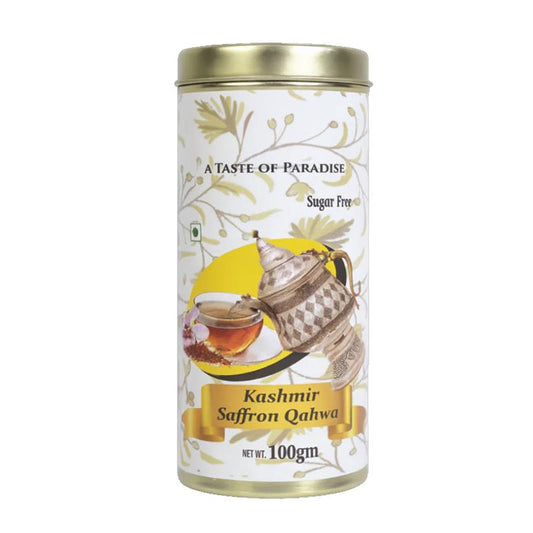 Traditional Kashmiri Kahwa Tea Raw with Saffron