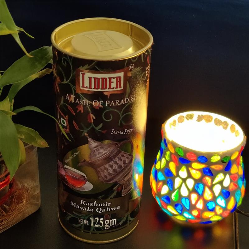 Traditional Kashmiri Kahwa Tea Instant Mix with Saffron Sugar Free