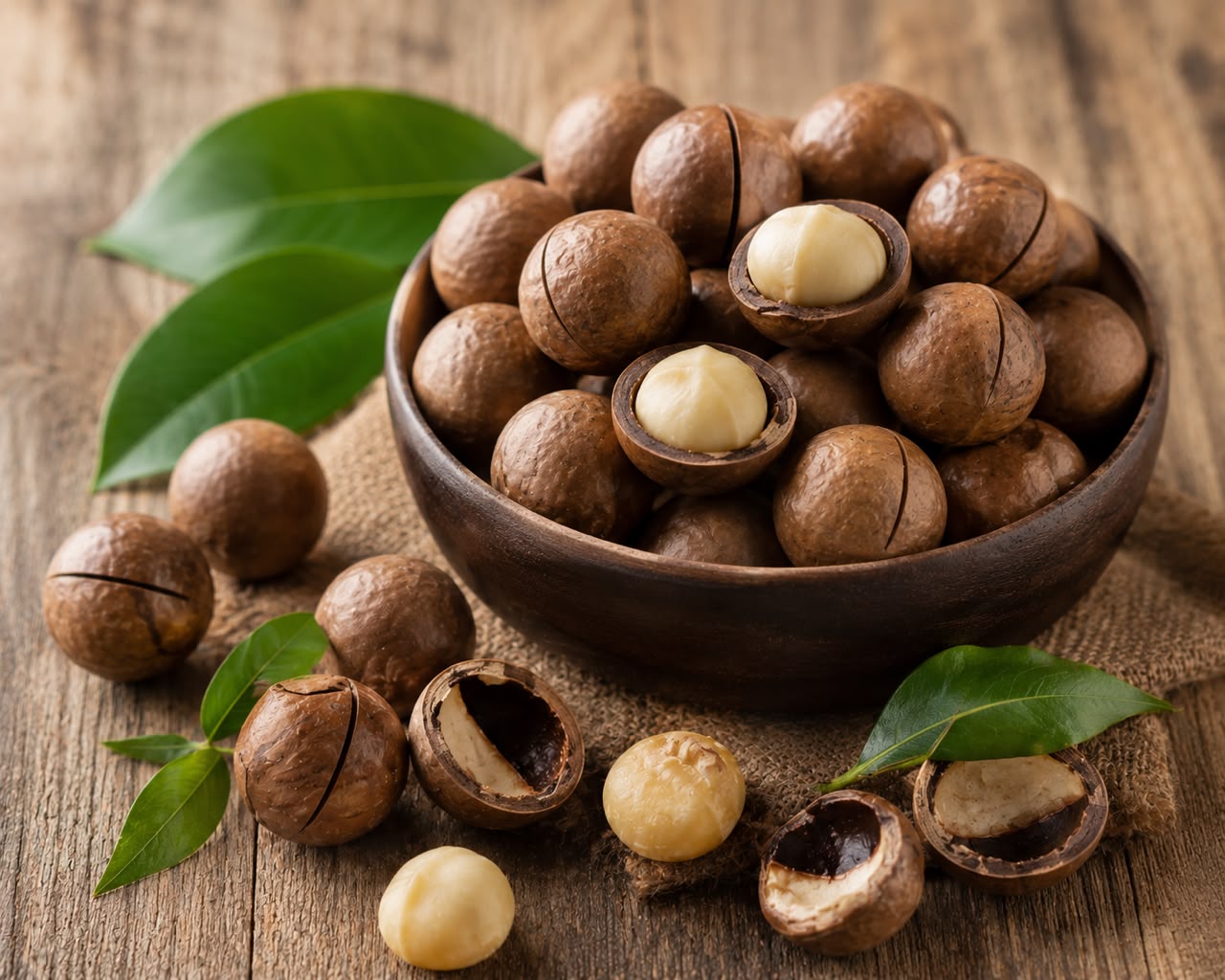 Premium Macadamia Nuts | Fresh, Crunchy & Naturally Delicious